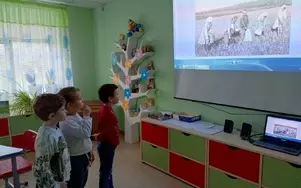 Час памяти «Война пришлась на наше детство», для воспитанников детского сада «Сказка»